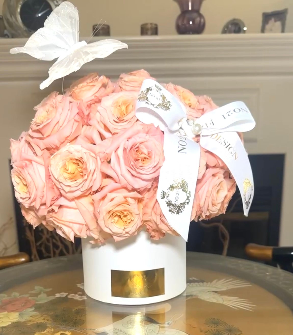 Classic Rose Flower Box