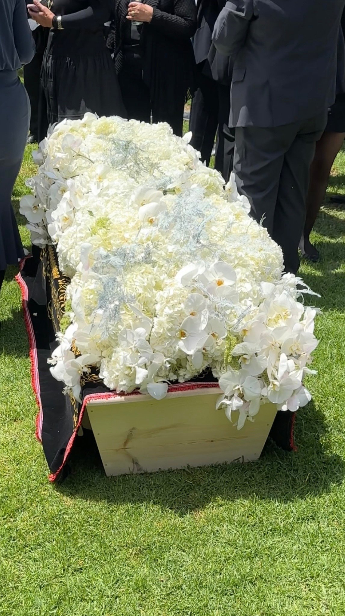 Heavenly Grace Casket Spray