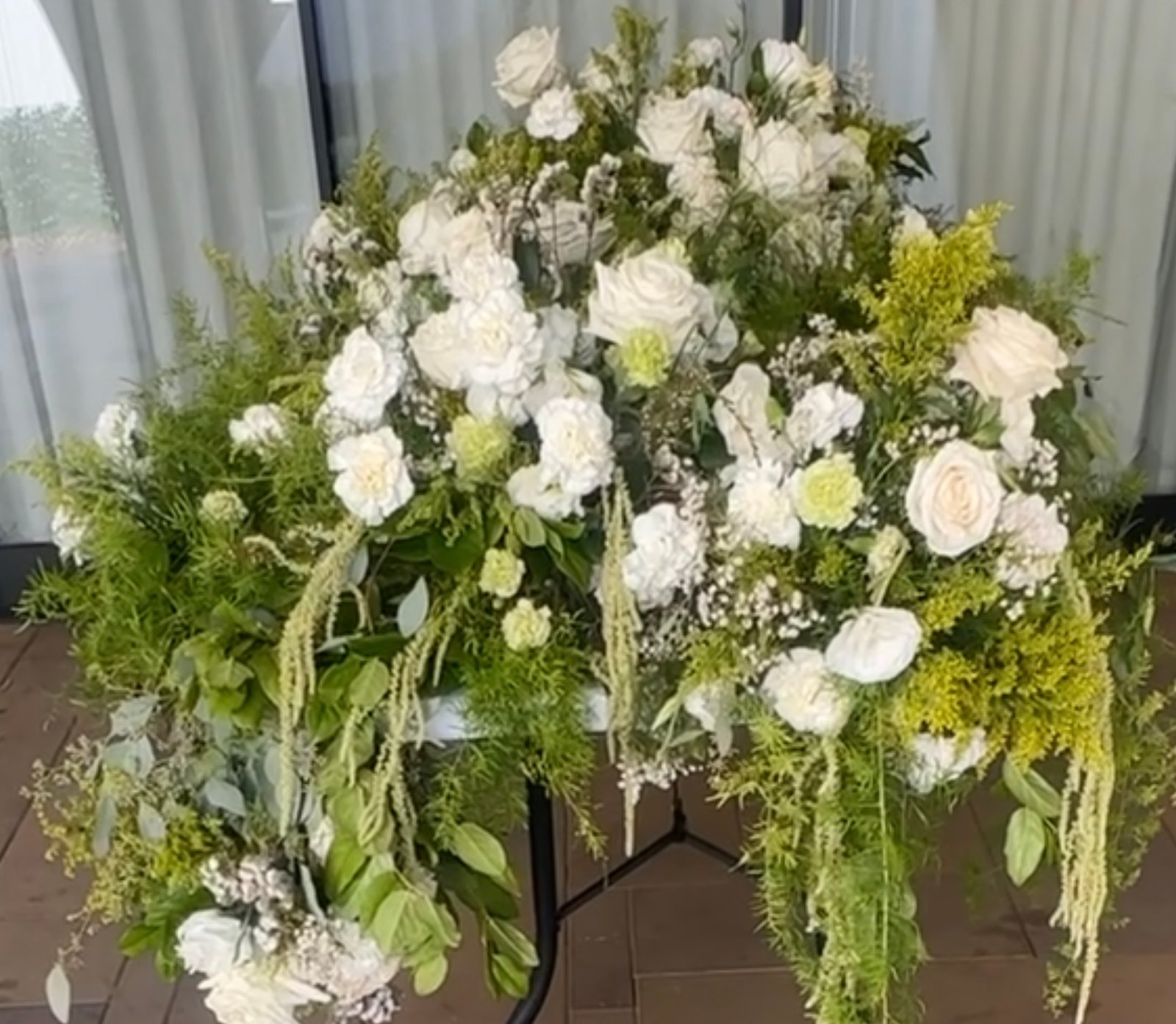 Full Casket Spray – Garden Elegance - Image 4
