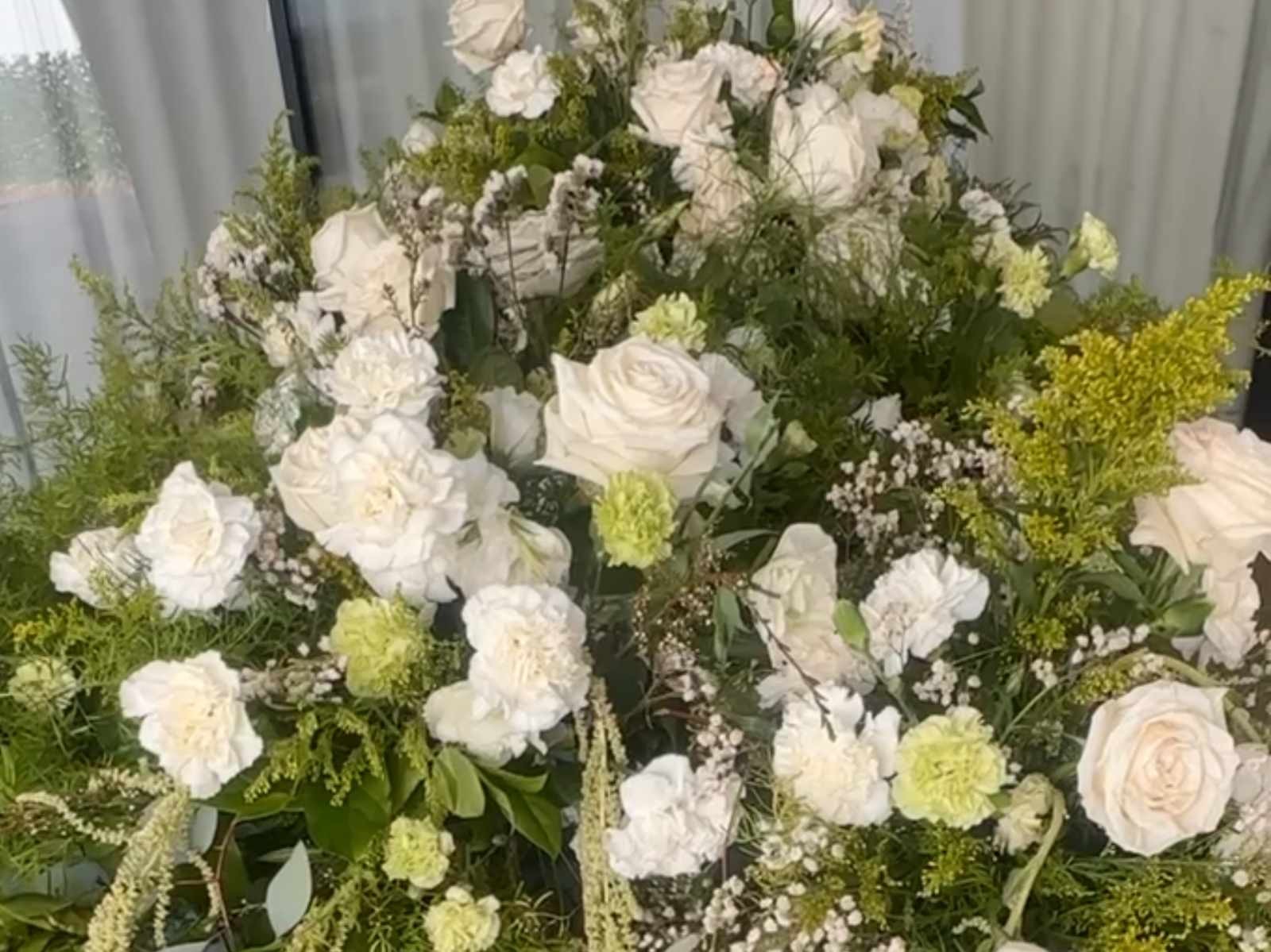 Full Casket Spray – Garden Elegance - Image 3