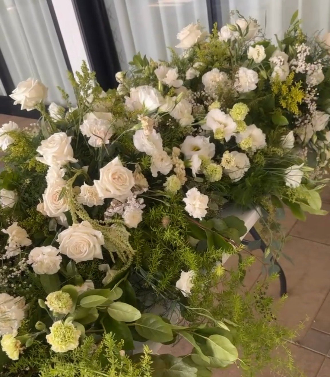 Full Casket Spray – Garden Elegance - Image 2