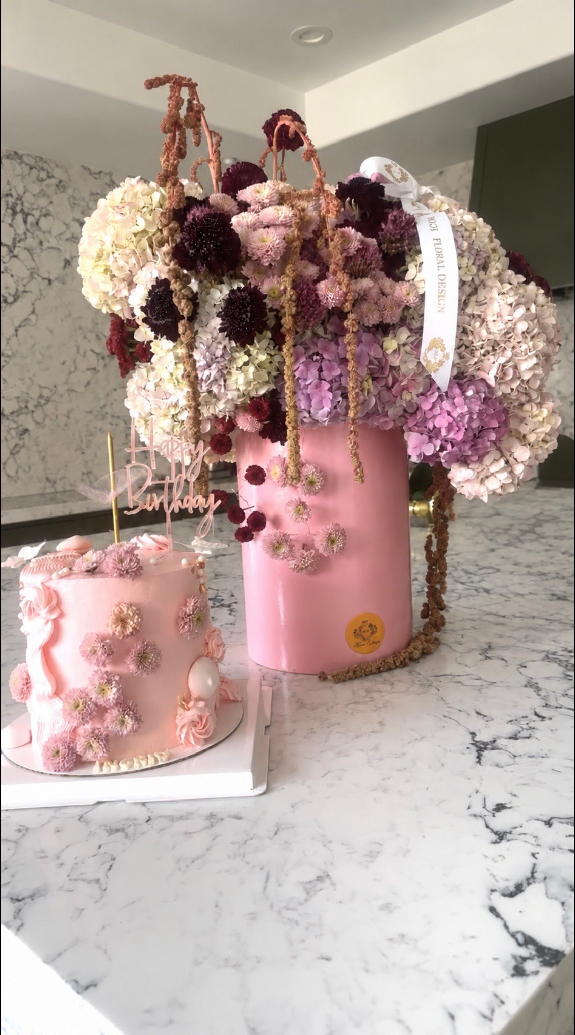 The Blush Chateau- Cake